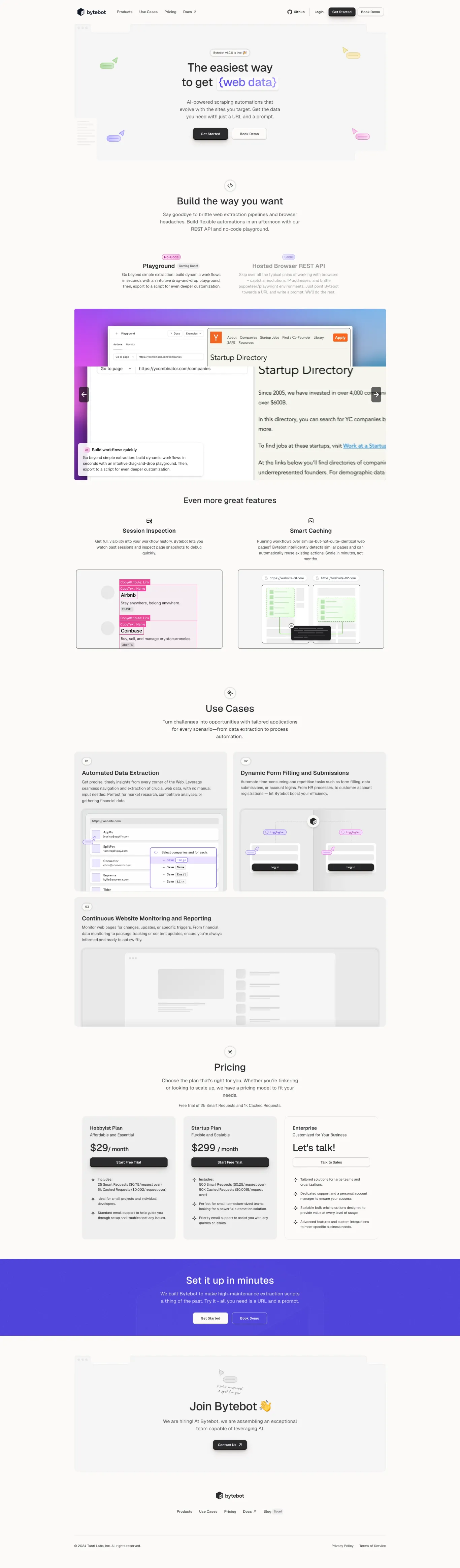 Tech Purple Sans-serif Modern - Webflow website example