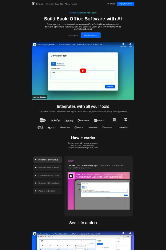 Modern Blue Webflow Inspiration Software Development