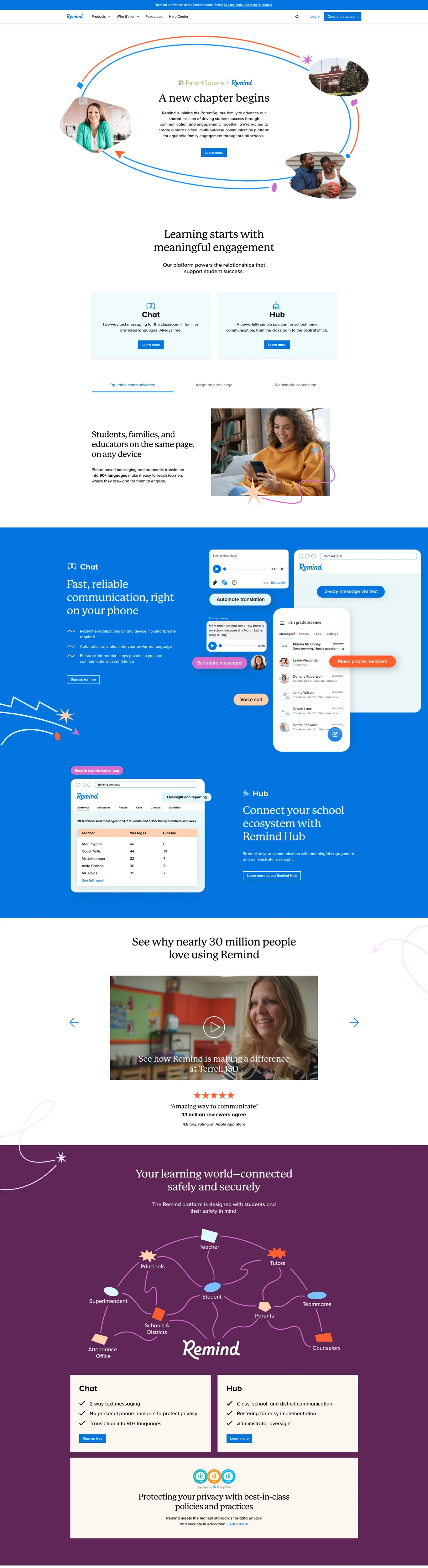Education Technology Clean Modern Webflow inspiration