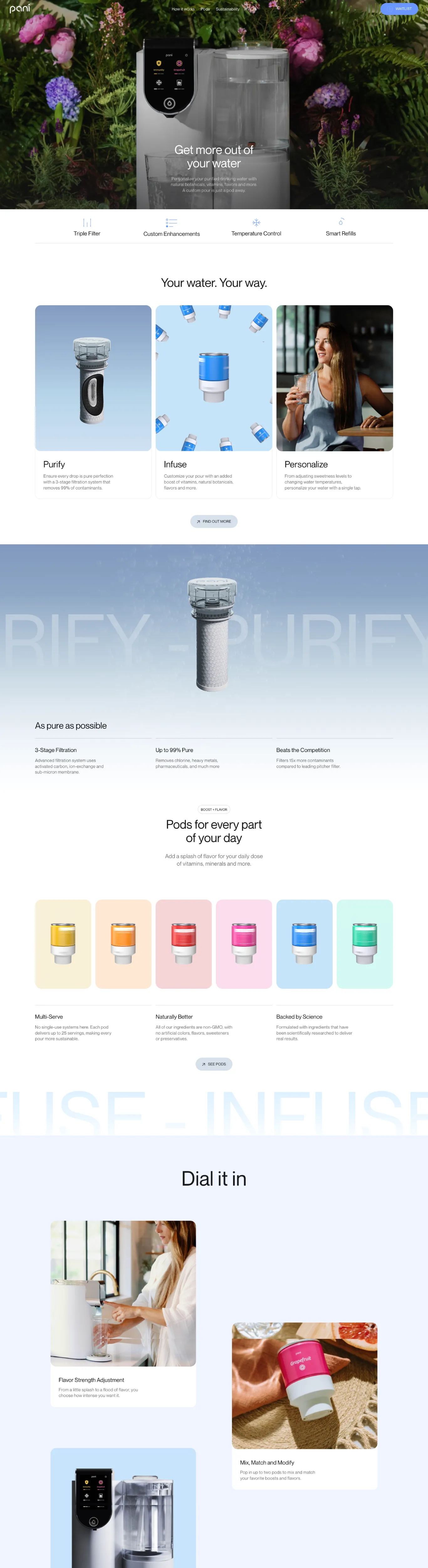 Modern Home Appliances Webflow website example