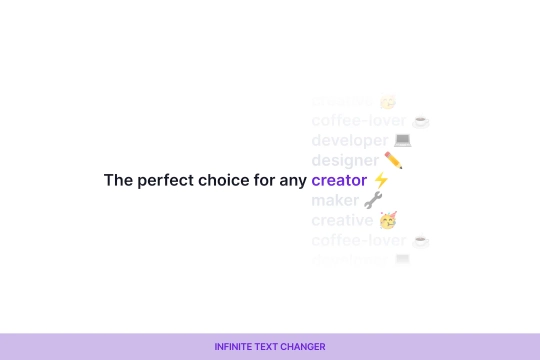 Native Interaction Text Marquee Webflow cloneable