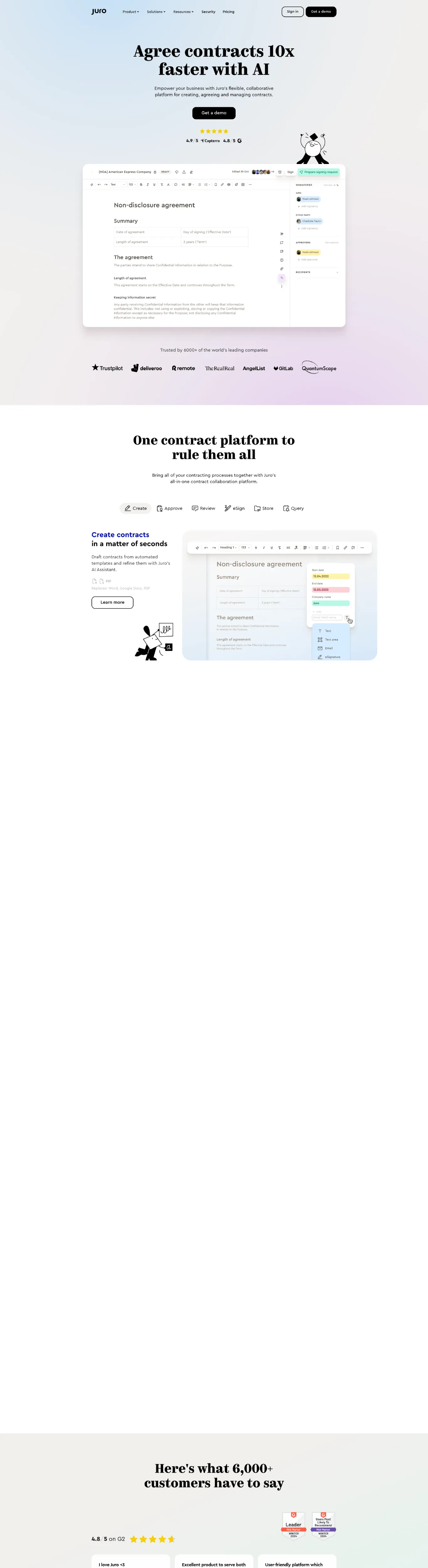 Legal Tech Minimalist Webflow website example