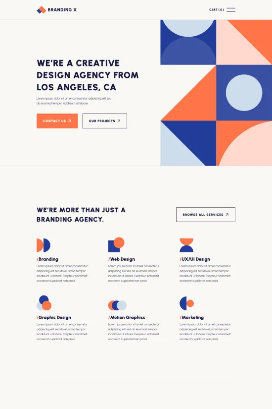Modern Cyber Yellow Webflow website template