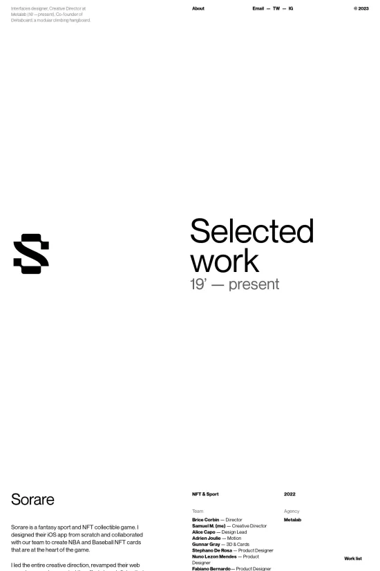 Modern Black Red White Sans-serif Minimalist Webflow website example