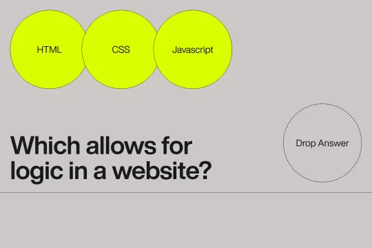 Interactive Drag-and-Drop Webflow cloneable