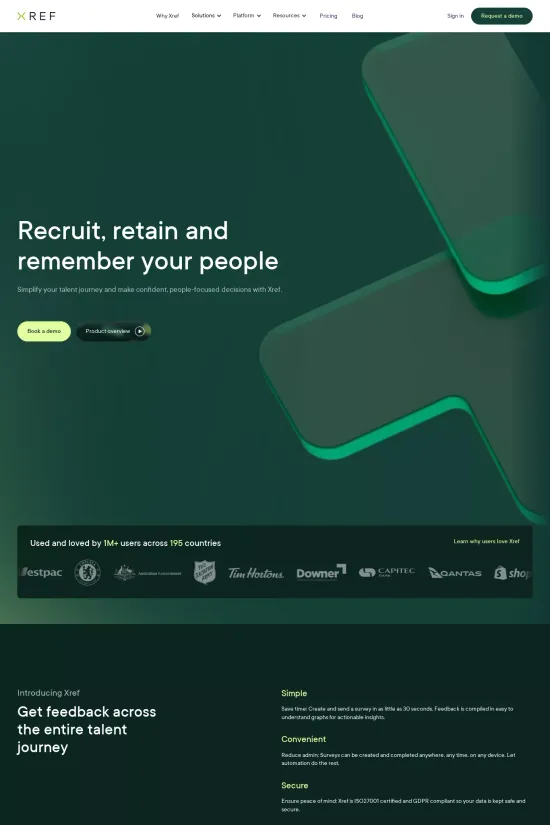 HR Professional Webflow Website Example