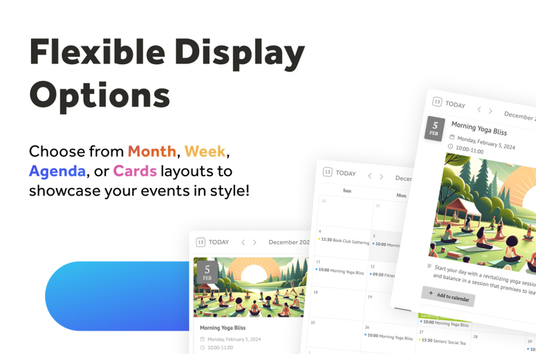 Discover how the versatile Webflow app, Events Calendar, simplifies event management & boosts engagement. Seamlessly showcase events with multiple layouts, integrations, & customization options. Ideal for Webflow designers & developers seeking efficient event display solutions.