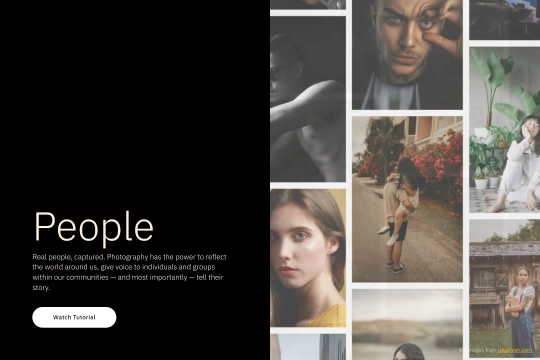 Slider Autoplay Gallery Animation Webflow cloneable