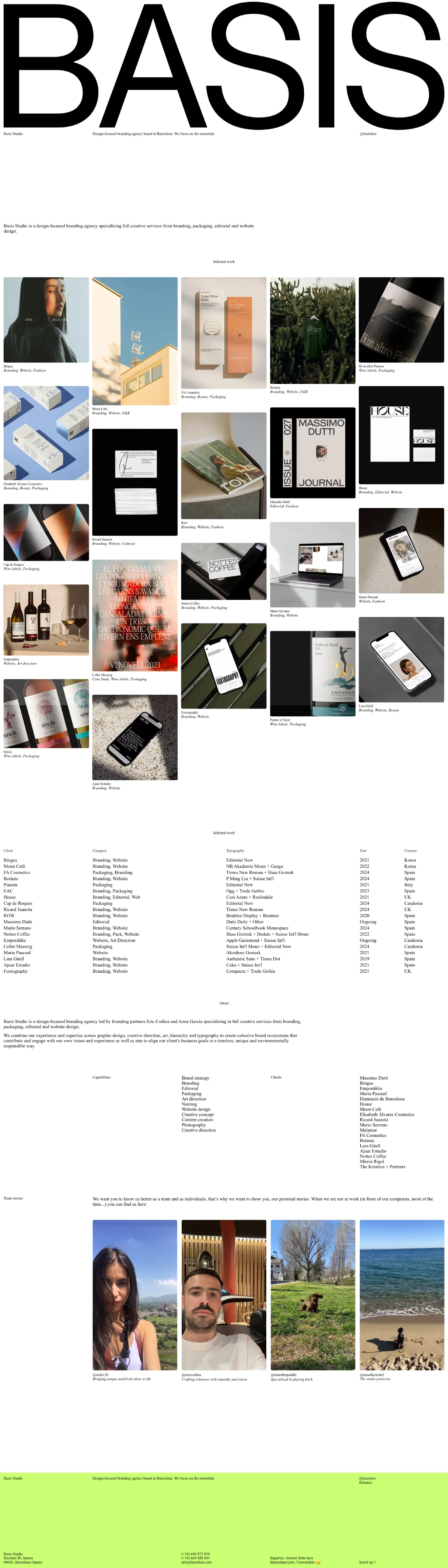 Minimalist Webflow Design Inspiration - Green, Sans-serif, Modern, Design