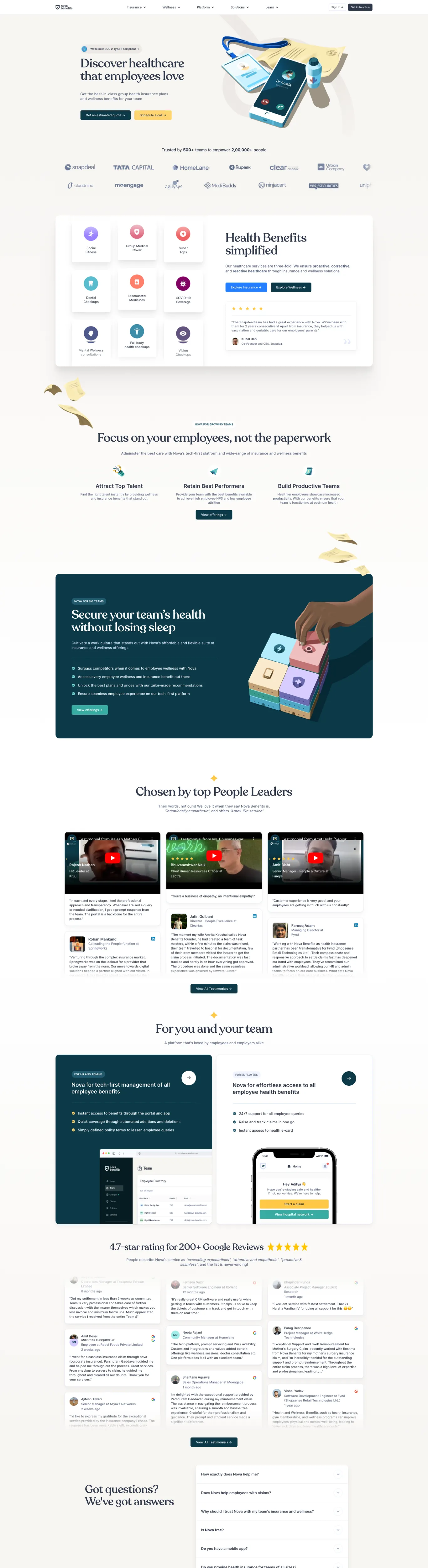 Modern Healthcare Webflow Website Example