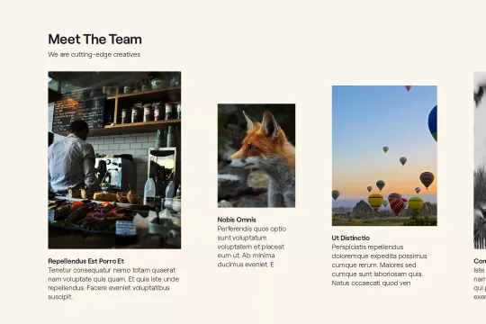 Swiper.js GSAP Slider Webflow cloneable Example