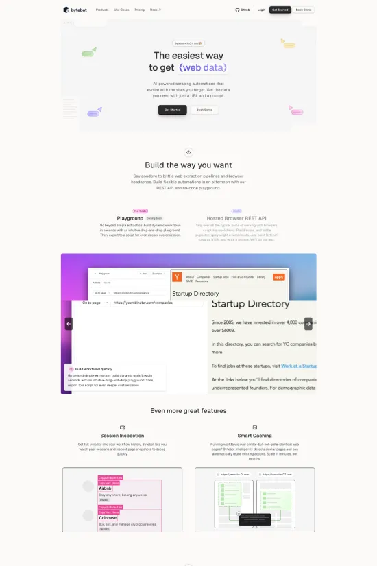 Tech Purple Sans-serif Modern - Webflow website example
