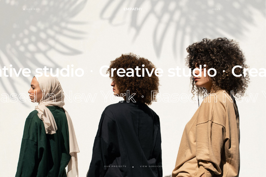 EMPATHY Webflow Template cloneable