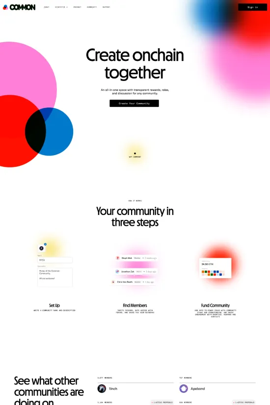 Modern Minimalist Crowdfunding Webflow Website Example