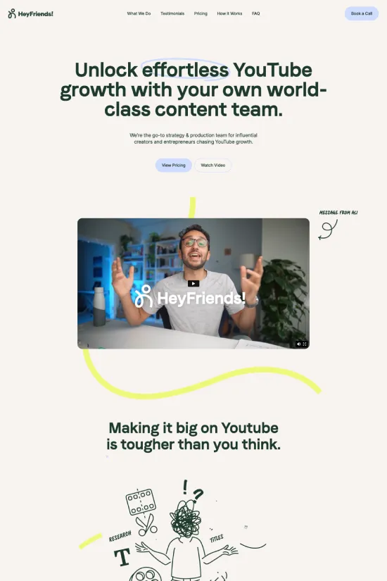Webflow website example Minimalist Sans-serif Digital Marketing