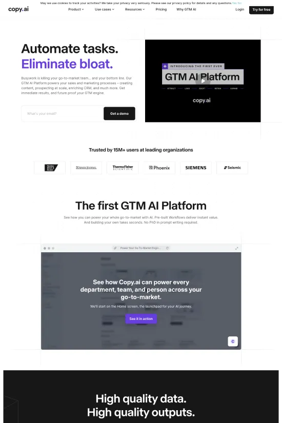 Modern Black Webflow Website Example