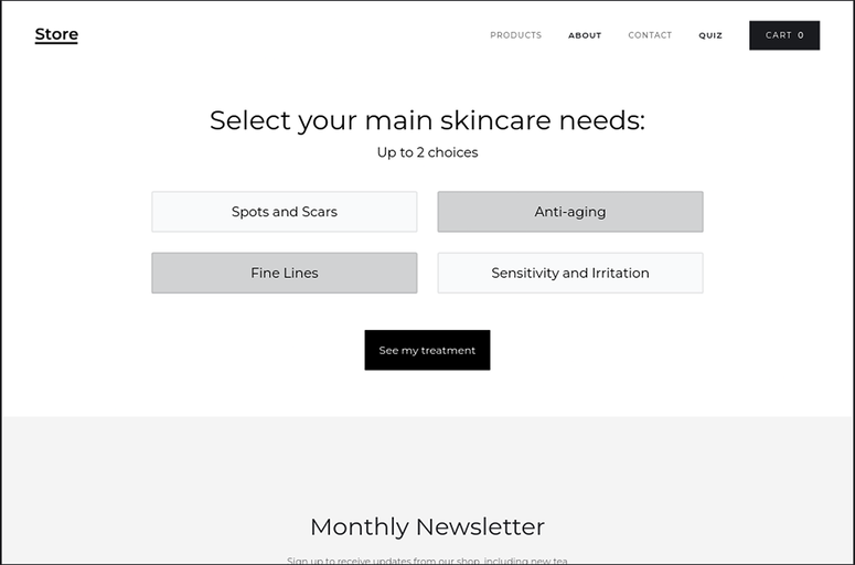 Enhance user experience and boost sales with Magoquiz, a personalized product recommendation Webflow app. Customize quizzes, drive sales, and segment customers for targeted marketing. Perfect for diverse product ranges and industries like beauty and fashion.
