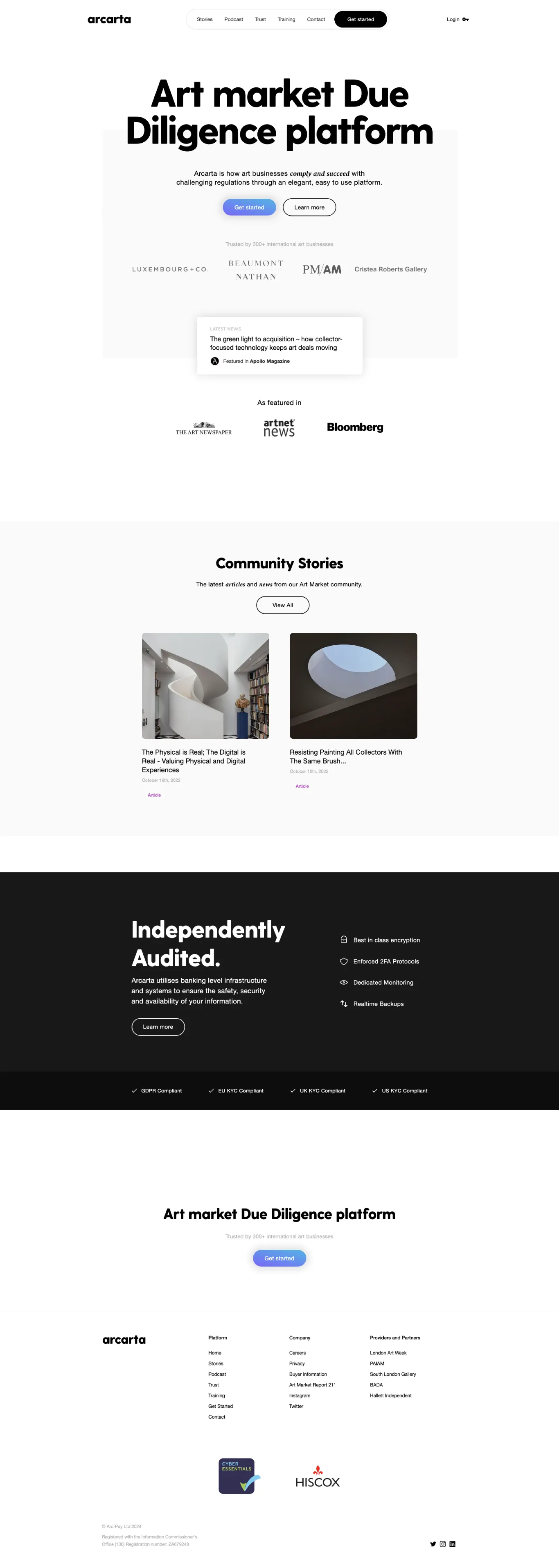Modern Black Sans-serif Art Webflow website example
