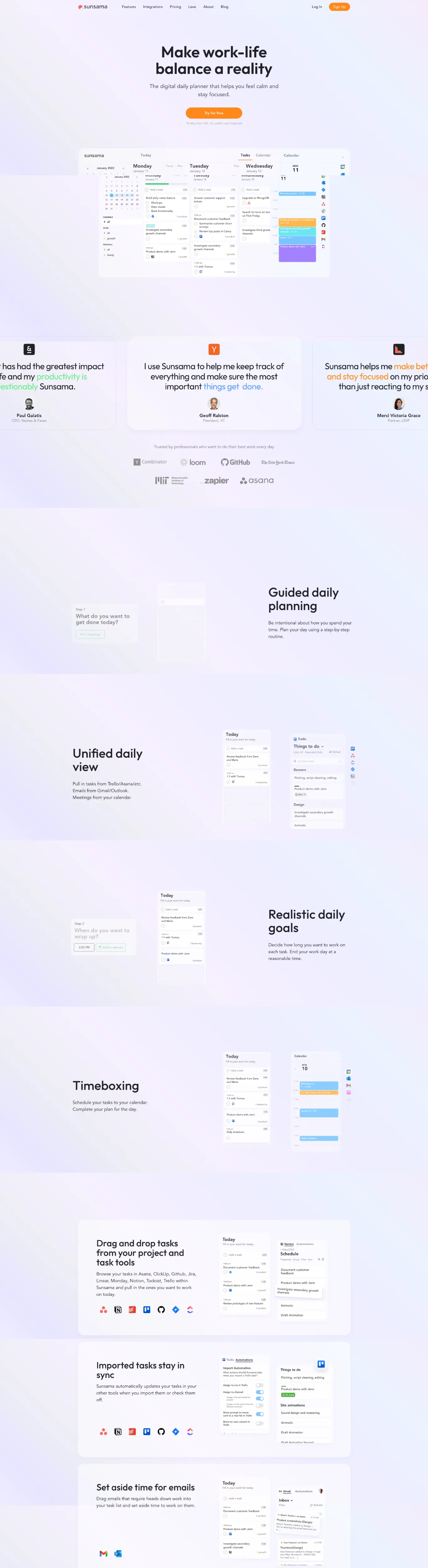 Productivity Software White Sans-serif Minimalist Webflow website example