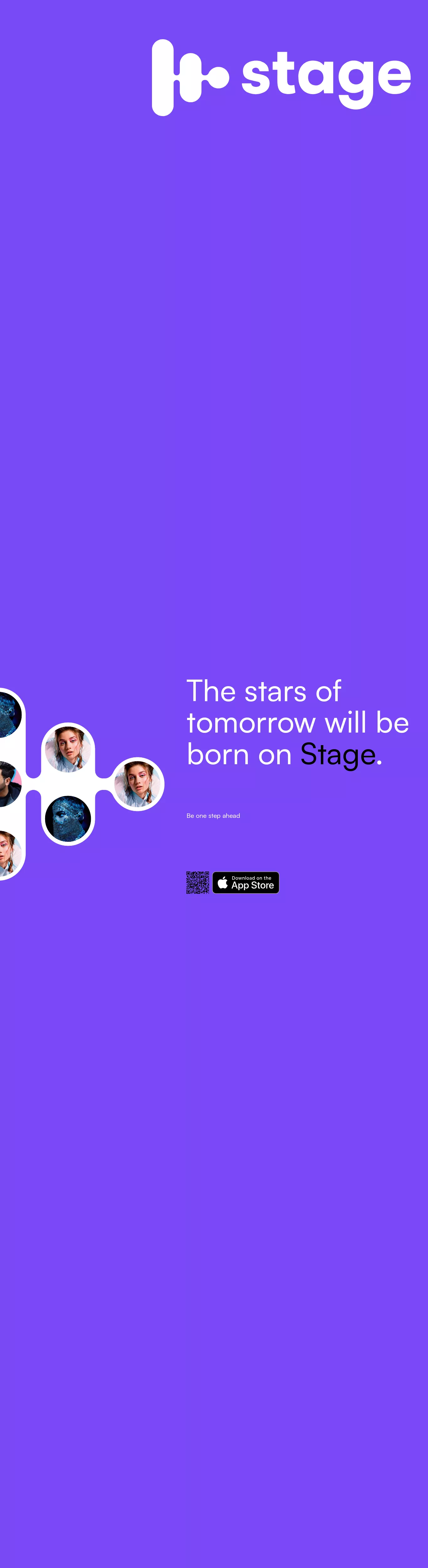 Entertainment Webflow site example - Modern Purple Sans-serif Vibrant