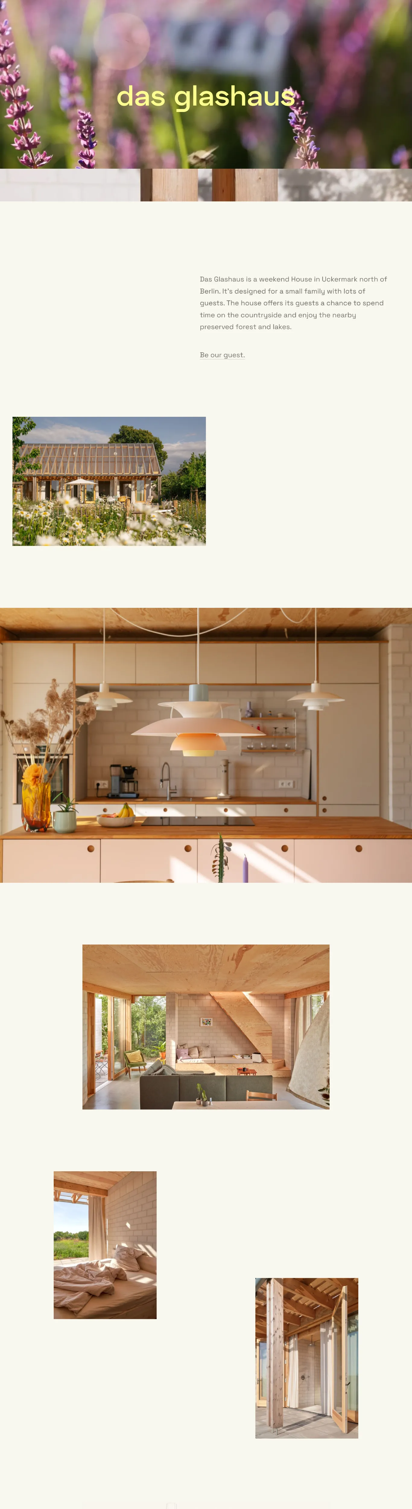 Modern Green Sans-serif Hospitality Webflow website example