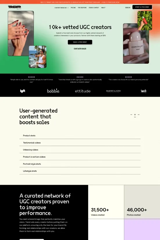 Modern Black Sans-serif Webflow website example