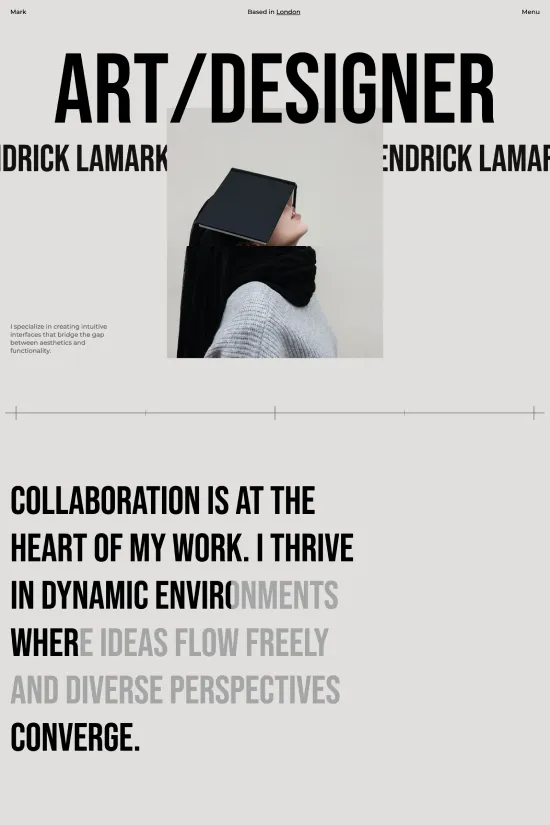Black and White Photographer Portfolio Webflow website template