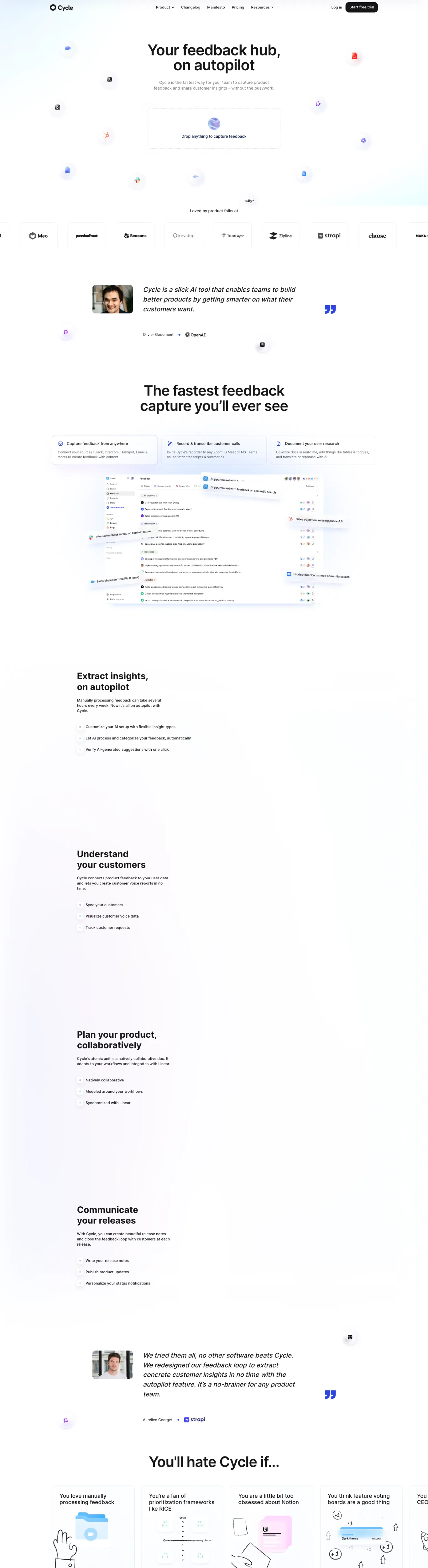 Modern Blue Sans-serif Webflow website example