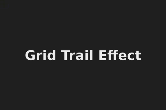 P5.js Grid Trail Effect Webflow cloneable