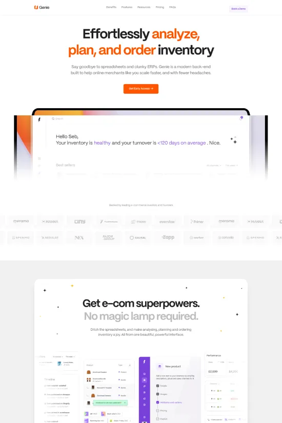 Modern Minimalist Webflow Technology Website Example