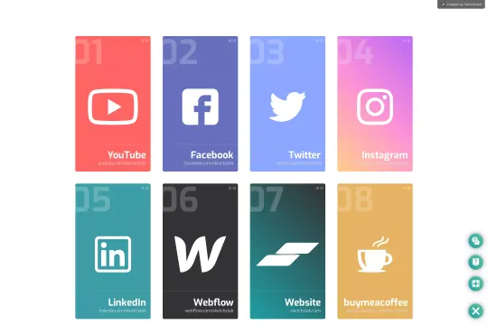 Flipping card on Hover component Webflow cloneable